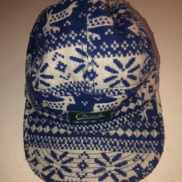Chuck Originals ‘Holiday Sweater’ Hat 🔵🧢⚪️ - Picture 6 of 8
